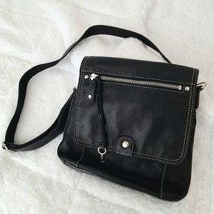 FOSSIL | Genuine Leather Crossbody Purse